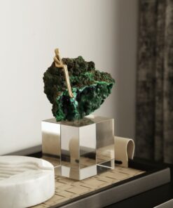 Mô hình tinh thể ngọc lục bảo xanh