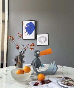 Tượng chim mỏ dài trang trí