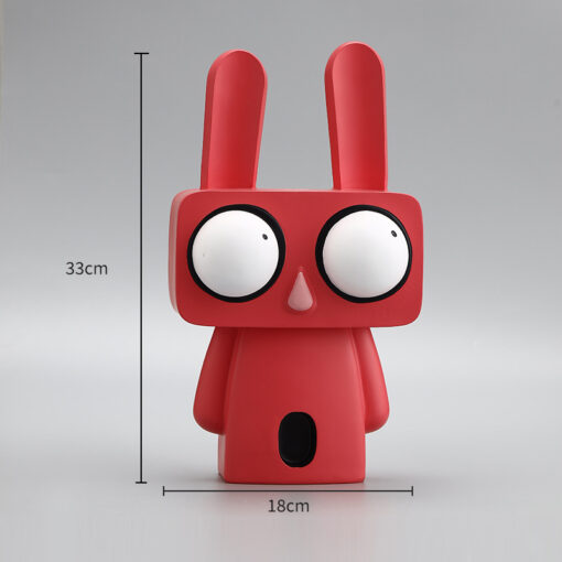 tuong-dong-vat-de-thuong-decor 12 Tượng động vật dễ thương decor kệ sách