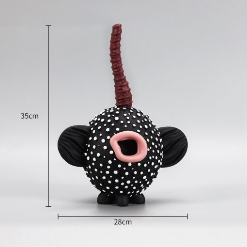 tuong-dong-vat-de-thuong-decor 13 Tượng động vật dễ thương decor kệ sách