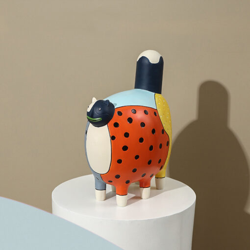 tuong-dong-vat-de-thuong-decor 4 Tượng động vật dễ thương decor kệ sách