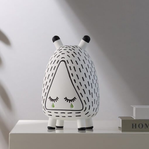 tuong-dong-vat-de-thuong-decor 7 Tượng động vật dễ thương decor kệ sách