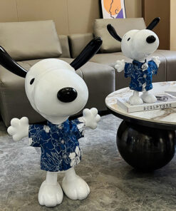 Tượng gấu Snoopy Pooh
