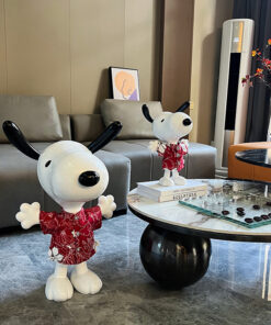 Tượng gấu Snoopy Pooh