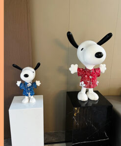 Tượng gấu Snoopy Pooh