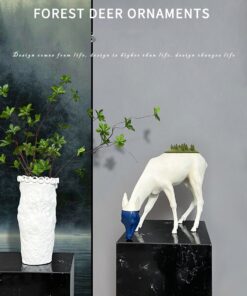 Tượng hươu rừng trang trí