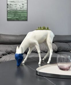 Tượng hươu rừng trang trí