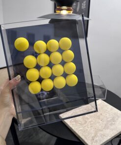 Bóng xốp Acrylic decor kệ sách