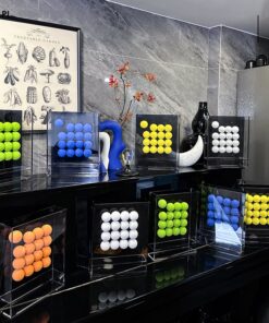 Bóng xốp Acrylic decor kệ sách