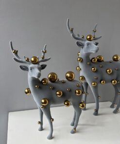 Tượng hươu Sika bong bóng