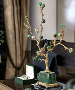 Cây tài lộc gắn đá làm quà tặng khai trương