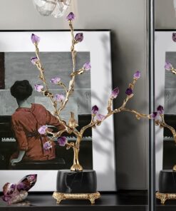 Cây tài lộc gắn đá làm quà tặng khai trương