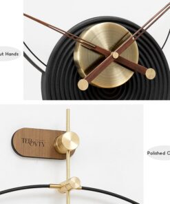 Đồng hồ đẹp và đơn giản treo tường