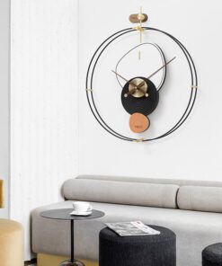 Đồng hồ đẹp và đơn giản treo tường