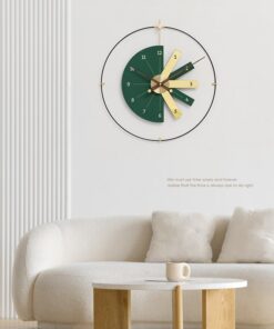 Đồng hồ sáng tạo treo tường phòng khách