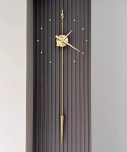 Đồng hồ tối giản không số decor