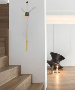 Đồng hồ tối giản không số decor