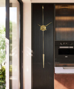 Đồng hồ tối giản không số decor