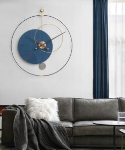 Đồng hồ tối giản treo tường phòng khách