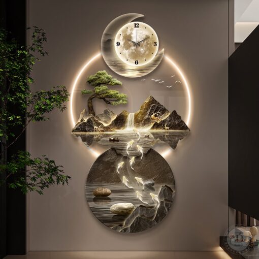 dong-ho-treo-tuong-ca-boi-nguoc-dong (1) Đồng hồ treo tường cá bơi ngược dòng