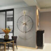 Đồng hồ treo tường kiểu tối giản, tinh tế và hiện đại