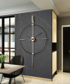 Đồng hồ treo tường kiểu tối giản, tinh tế và hiện đại