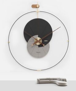 Đồng hồ treo tường phong cách tối giản