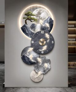 Đồng hồ treo tường sáng tạo khổ dọc