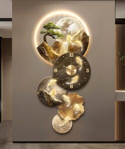 Đồng hồ treo tường sáng tạo khổ dọc