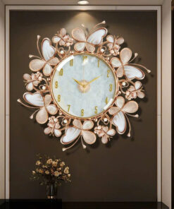 Đồng hồ treo tường gắn bướm