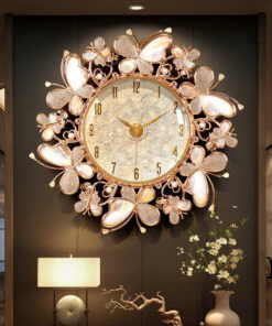 Đồng hồ treo tường gắn bướm