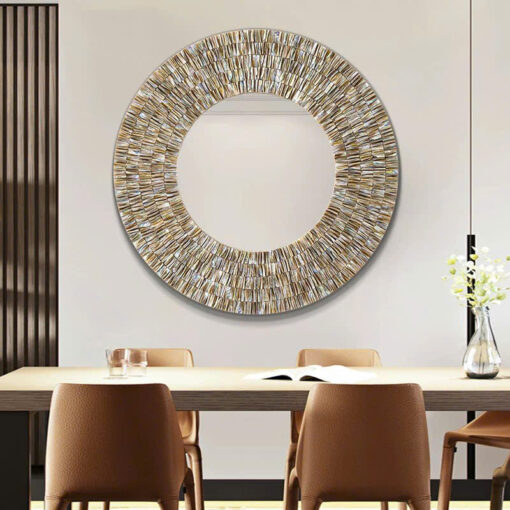 guong-dang-tron-don-gian (2) Gương dáng tròn đơn giản