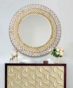 Gương dáng tròn đơn giản