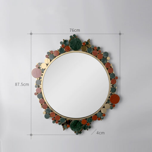 guong-trang-tri-gan-da-cam-thach (3) Gương trang trí gắn đá cẩm thạch