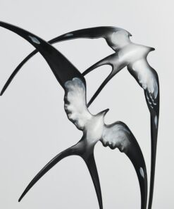 Mẫu decor đôi chim én