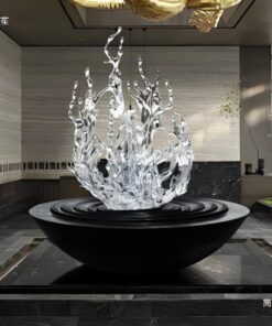 Mô hình dòng nước chảy trang trí