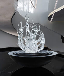 Mô hình dòng nước chảy trang trí