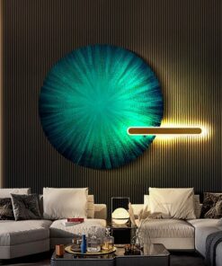 Tranh đèn Led hiện đại treo phòng khách