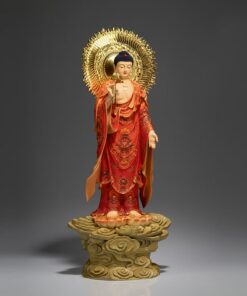 Tượng A Di Đà bằng đồng nguyên khối