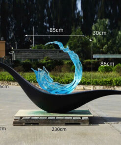 Tượng bày sảnh khách sạn 