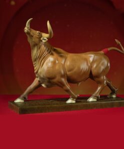 Tượng bò tót size đại trang trí văn phòng