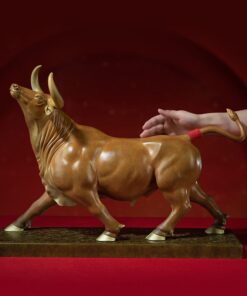 Tượng bò tót size đại trang trí văn phòng