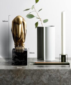 Tượng chim gõ kiến decor