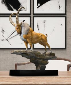 Tượng con dê phong thủy bằng đồng