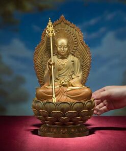 Tượng Địa Tạng Bồ Tát bằng đồng