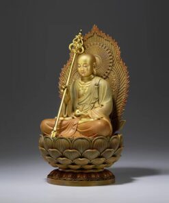 Tượng Địa Tạng Bồ Tát bằng đồng