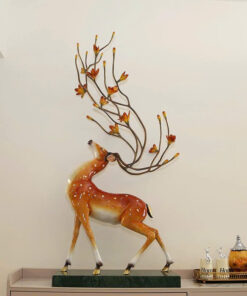 Tượng hươu bằng đồng size đại