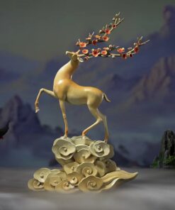 Tượng hươu để bàn