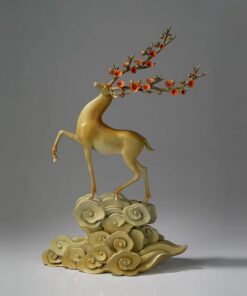 Tượng hươu để bàn