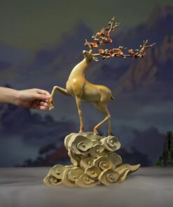 Tượng hươu để bàn
